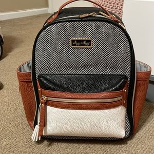 Itzy Ritzy mini backpack diaper bag w/ changing pad.